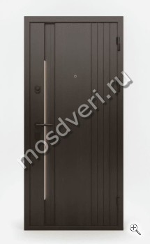 Входная дверь венге с резиновым уплотнителем - купить от производителя Мосдвери Входная дверь венге с резиновым уплотнителем